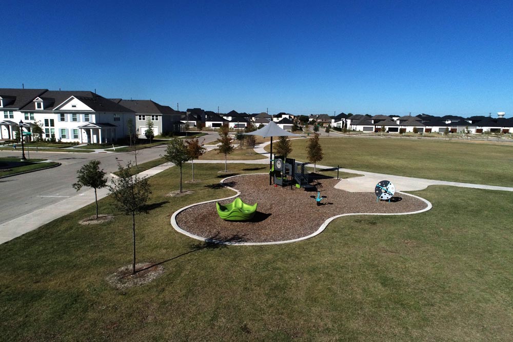 Park Vista Neighborhood Playground by Civil Design, Engineering, and Land Surveyor in Dallas, TX